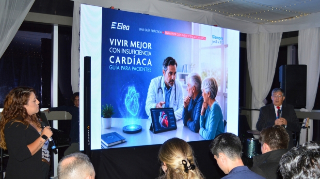 Presentaci�n de las Gu�as pr�cticas para pacientes y cuidadores sobre insuficiencia card�aca del Ecuador. 