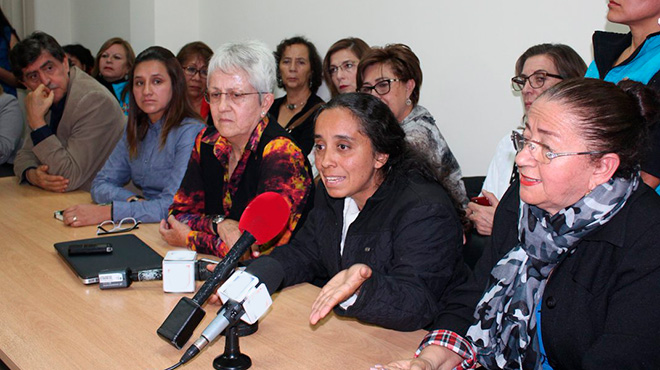 Roco Rosero y Geraldine Guerra.