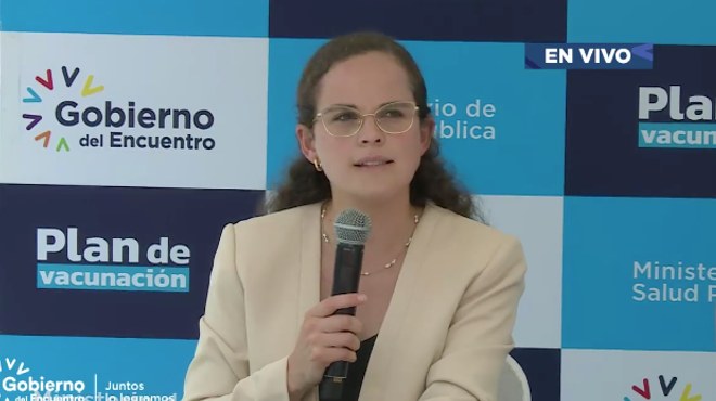 Mara Brown, ministra de Educacin.