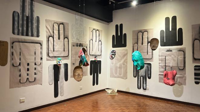 Muestra artstica Entretejidos.