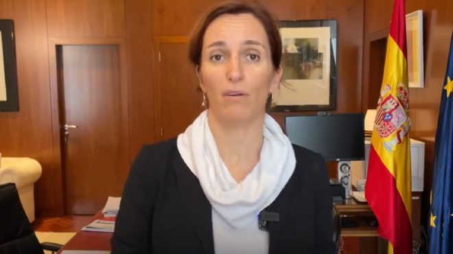 Mnica Garca, ministra de Sanidad de Espaa.