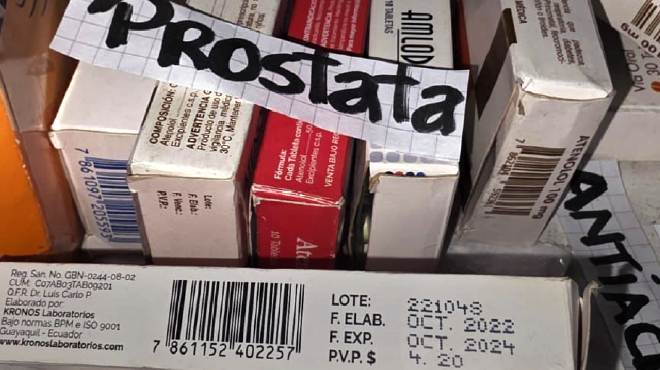 Medicamentos encontrados.