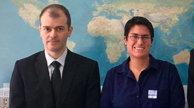 Fabio Rocha, ministerio de Salud de Brasil  y Carina Vance, directora ISAGS.