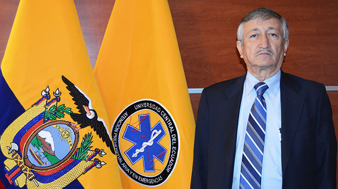 Fausto Coello, Universidad Central del Ecuador.