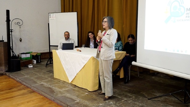 Reunin de la mesa interinstitucional en Quito.