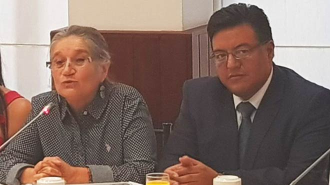 Sara Oviedo y Franklin Samaniego