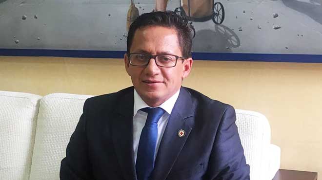 Freddy Carrin, secretario general de CRE