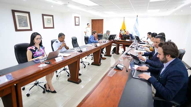 Reunin del Gabinete Sectorial de Salud.