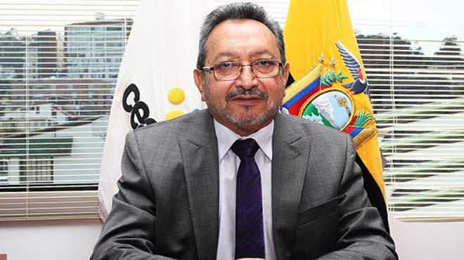 Gabriel Galarza, presidente del CACES.