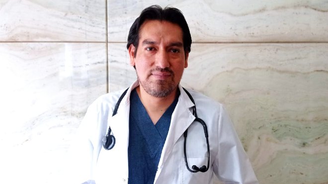 Guido Cayambe, m�dico ecuatoriano.