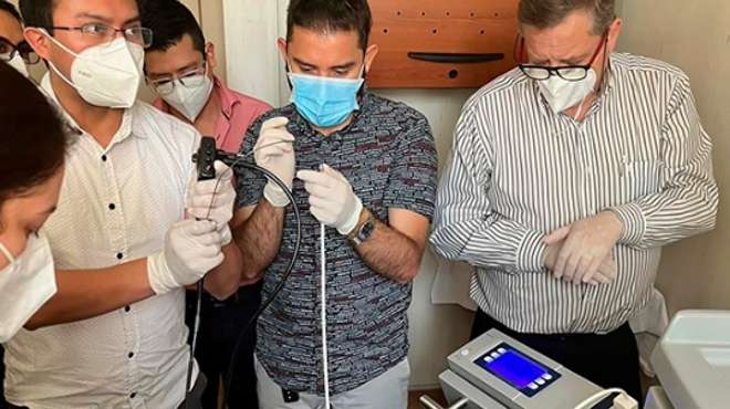 Curso de Broncoscopía Flexible e Intervencionista en el HTMC