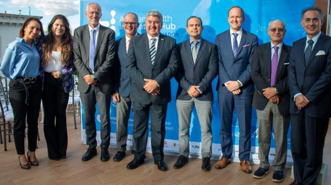 La inauguracin del HUB se realiz en la Universidad San Francisco de Quito.