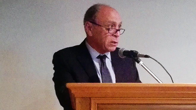 Henry Cohen, presidente de la Academia Nacional de Medicina de Uruguay.