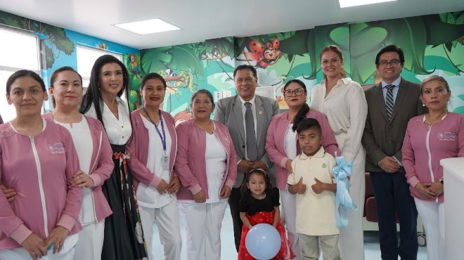 Inauguración del área remodelada.