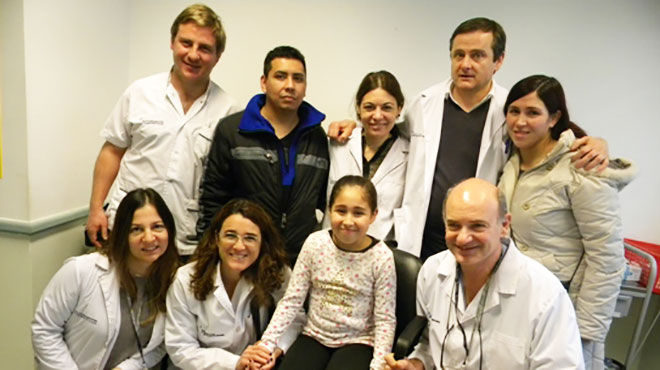 Equipo de Trasplante Renal del Hospital El Cruce.