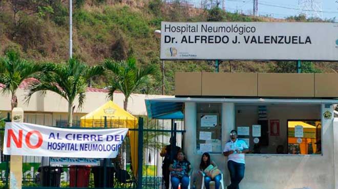 Hospital Neumolgico Alfredo J. Valenzuela de Guayaquil.