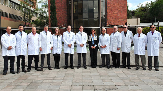Profesionales de la salud del Hospital de los Valles.