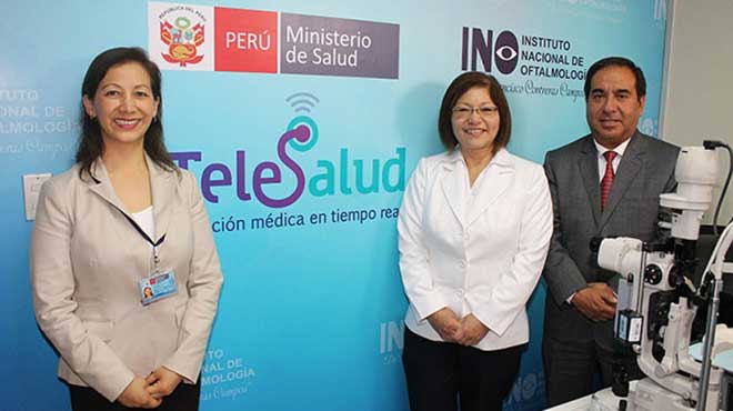 Funcionarios del MINSA.