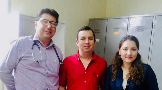 Julin Cuesta, Alberto Orlando, Ligia Luna