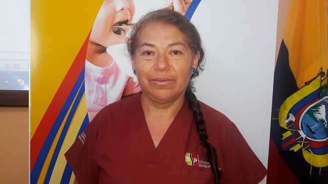 Jaqueline Morales, Hospital General de Macas.