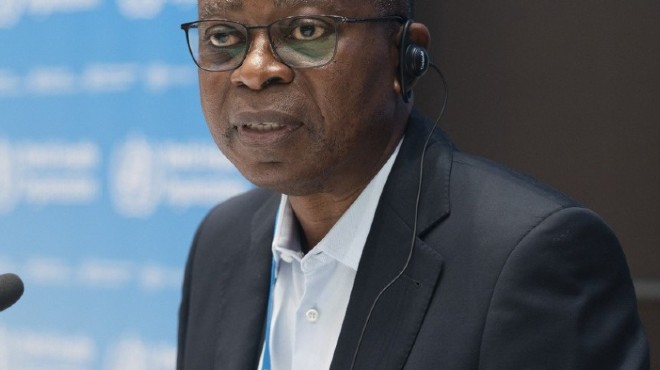 Jean-Marie Okwo-Bele, miembro del Comit� de Emergencia del Reglamento Sanitario Internacional.
