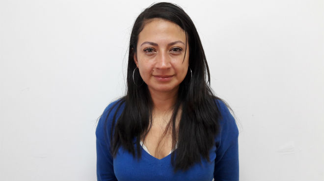 Jennifer Garca, miembro del equipo de investigacin de gentica de la UTE.