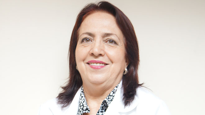 Jenny de Mori, vocera del V Congreso internacional de Pediatra de Guayaquil.