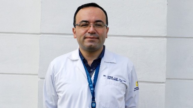 Jorge Luis Salazar Vega, responsable del Servicio de Endocrinologa del HEEE.