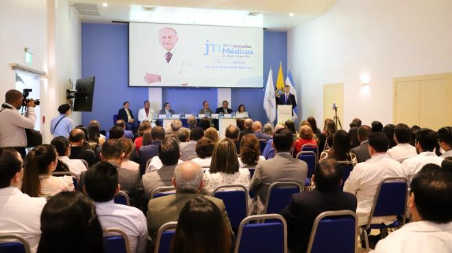 Inauguracin del evento acadmico.