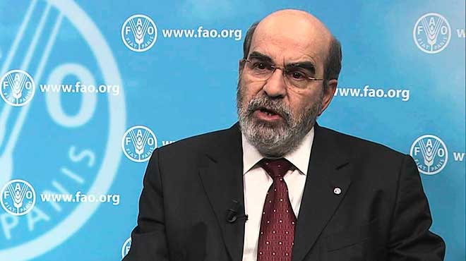 Jos Graziano da Silva, director general de la FAO