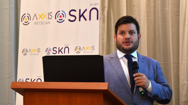 Juan Fernando Bastidas, m�dico nuclear del del �rea de PET SCAN en el AXXIS.
