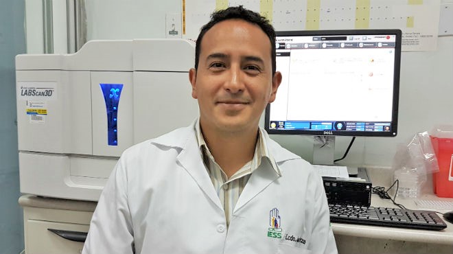 Juan Miguel Galarza, jefe de la Unidad de Gentica Molecular del HCAM.