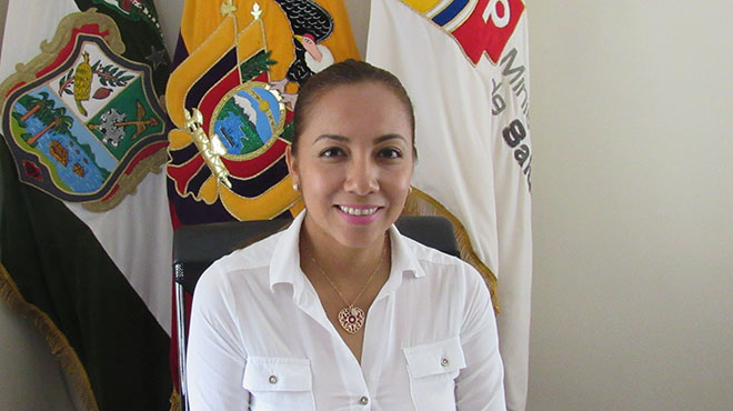 Juanita Molina, gerente del  HMHA.