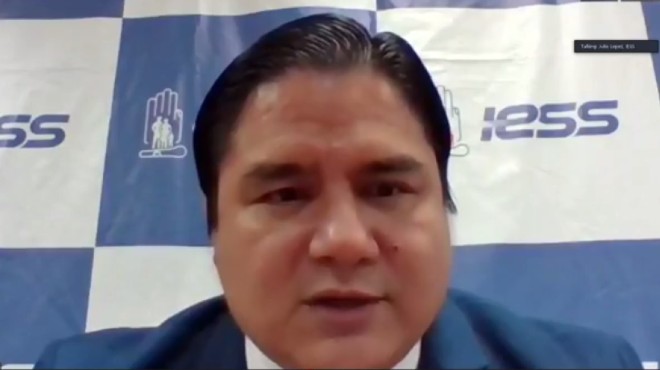 Julio Lpez, director de Salud del IESS.