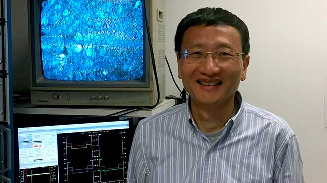 Julius Zhu, investigador del Departamento de Farmacologa de la Universidad de Virginia