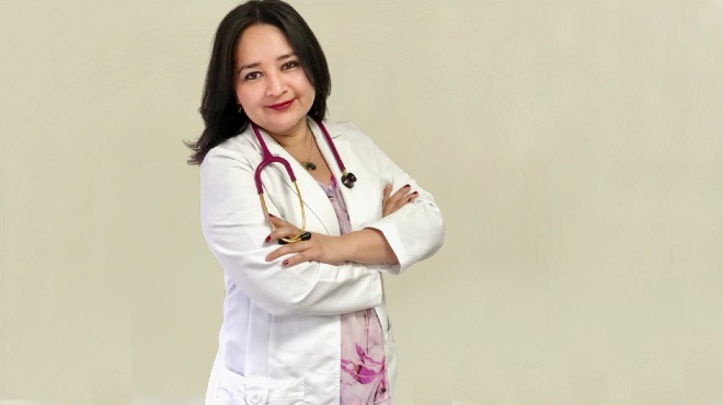 Karol Qui�onez Bodero, especialista en Neonatolog�a.