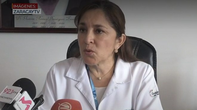 Kathia Tinizaray, gerenta del Hospital General Dr. Gustavo Domnguez Zambrano.
