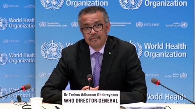 Tedros Adhanom Ghebreyesus, director general de la OMS.