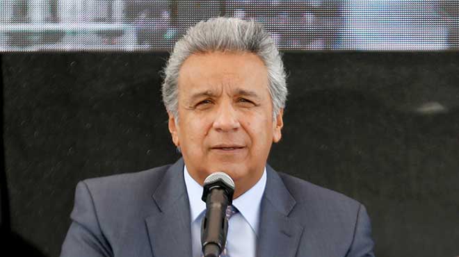 Lenn Moreno, presidente de la Repblica