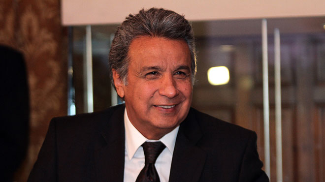 Lenin Moreno como nuevo presidente del Ecuador
