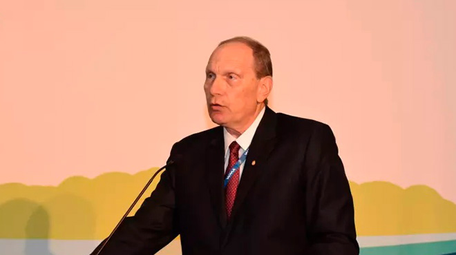 Leonid Eidelman, presidente de la Asociacin Mdica Mundial.