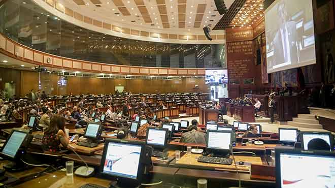 Pleno de la Asamblea Nacional.