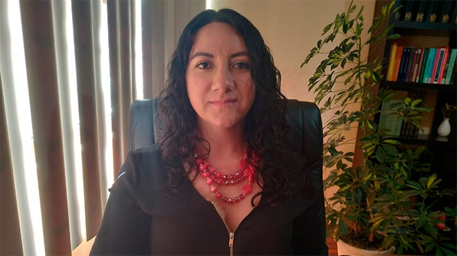 Lizbeth Jara, coordinadora del rea de Psicologa de la Fundacin Bidefa.