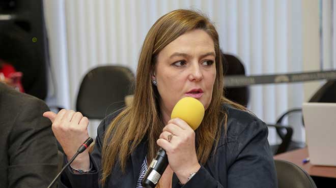 Lourdes Cuesta, asamblesta.