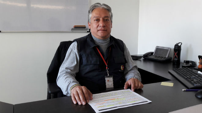 Luis Fernando Cevallos, director de promocin mental de la Salud de la Zonal 9.