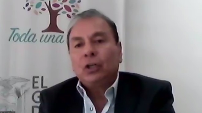 Luis Poveda Velasco, ministro de Trabajo.