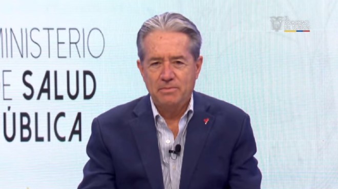 Juan Carlos Zevallos, ministro de salud.