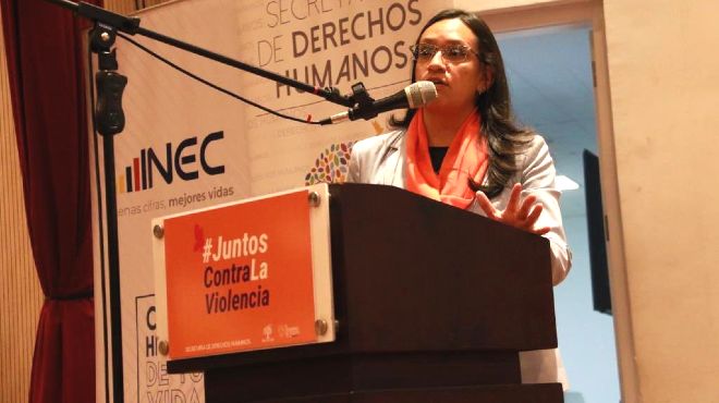 Magaly Paredes, subdirectora del INEC.