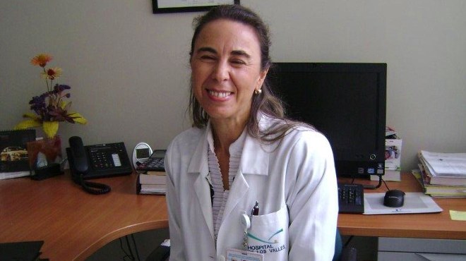 Mara Marcela Bovera, jefa de Laboratorio del HDLV.