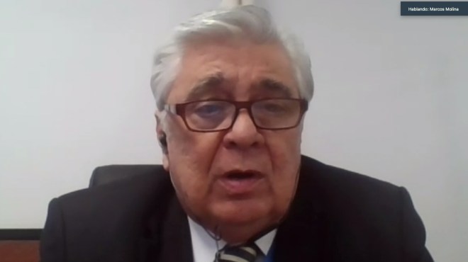 Marcos Molina, presidente de la Comisin a la Salud.